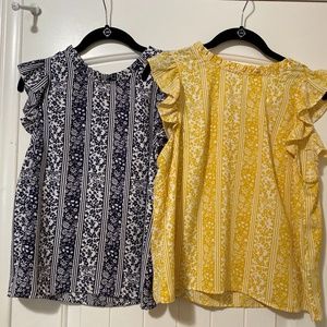 2 Forever 21 Blouses